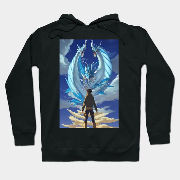 Dragon of the Wind Hoodie by Artieries1